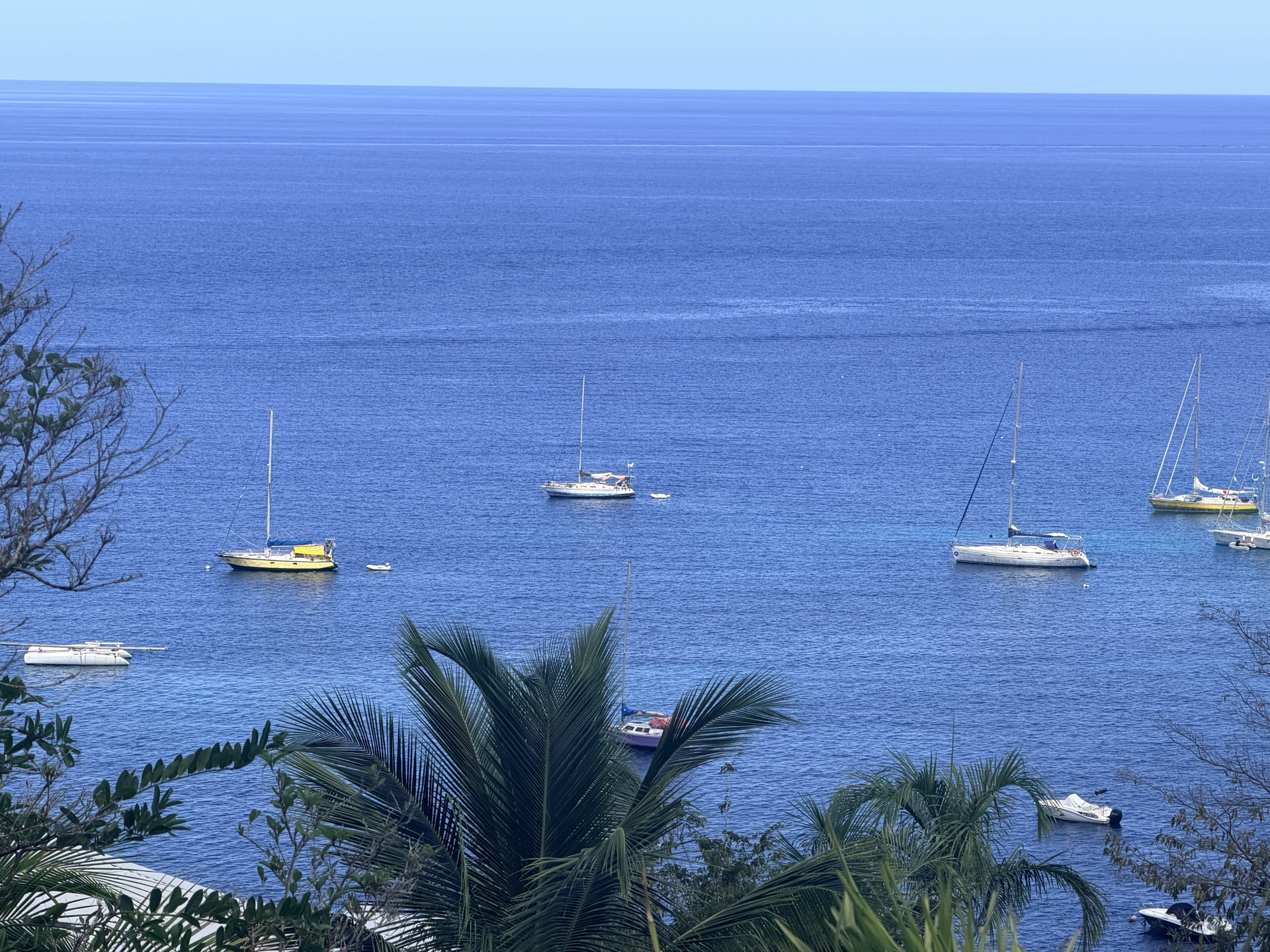 Vue mer panoramique depuis la villa